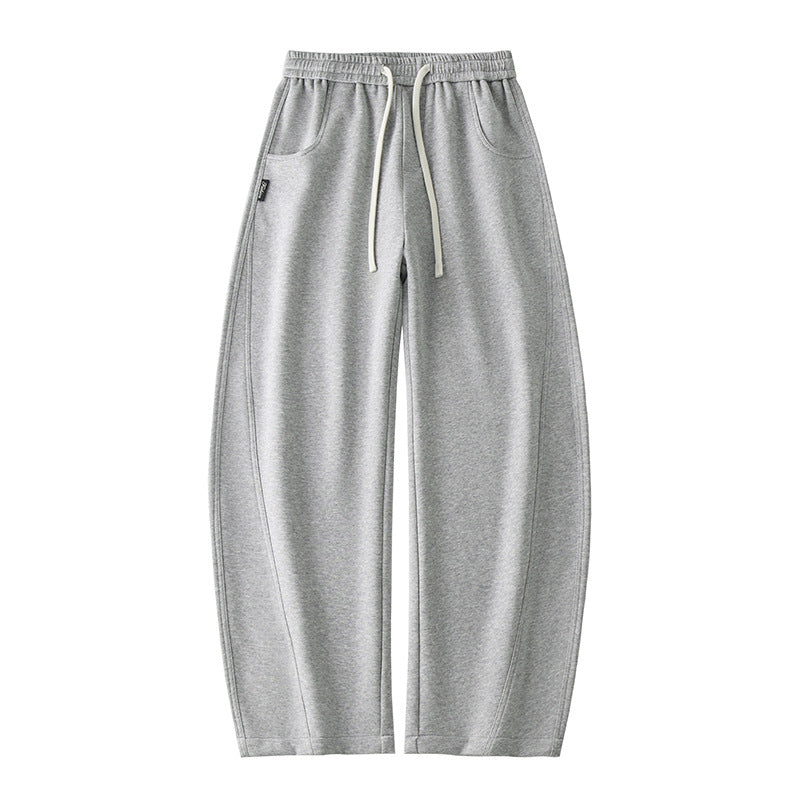Style Patchwork Knit Knife Pants for Men