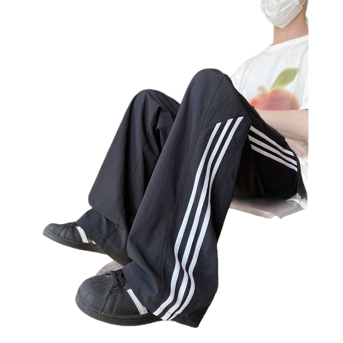 quick-dry ice silk pants for men