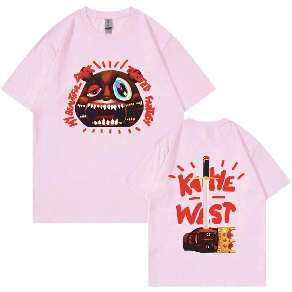 Rapper Kanye West T Shirt Music Album Graduation Graphic T-s